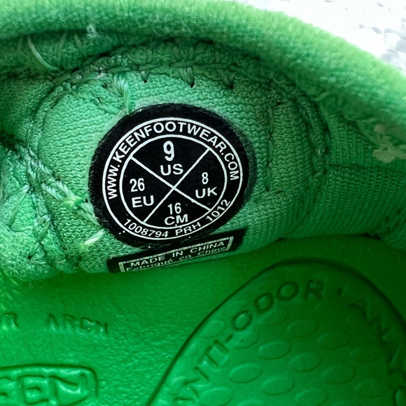 Keen kids sandals green color - Picture 5 of 5